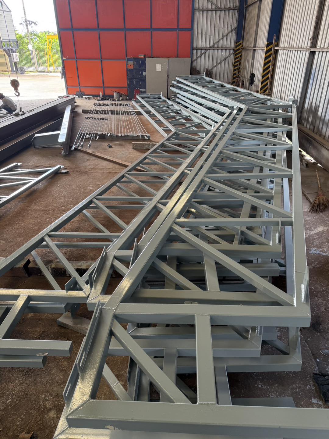 Truss fabrication workshop